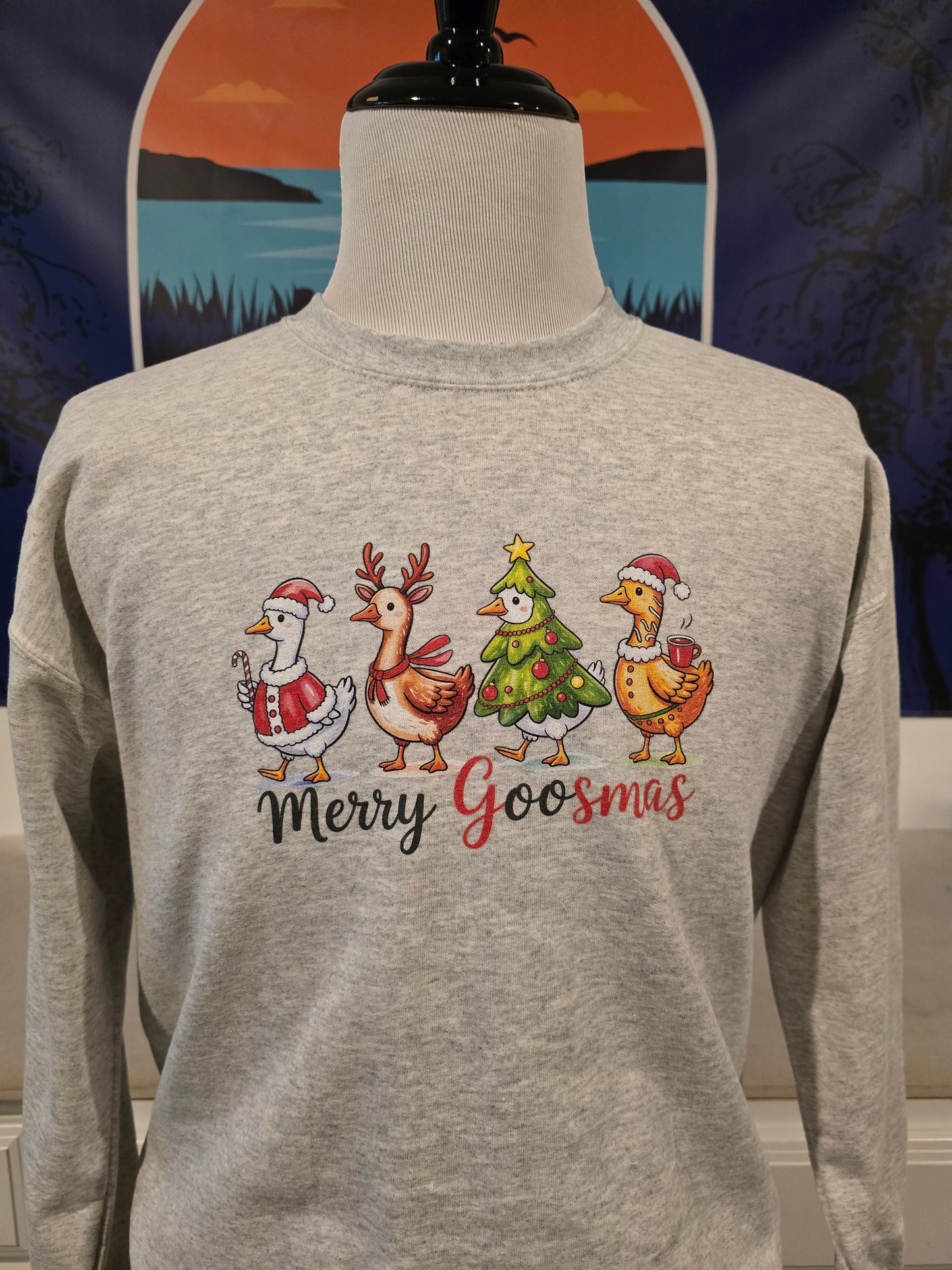 Merry Goosmas Shirt | Christmas Shirt| Sweatshirt | Tank Top | Winter