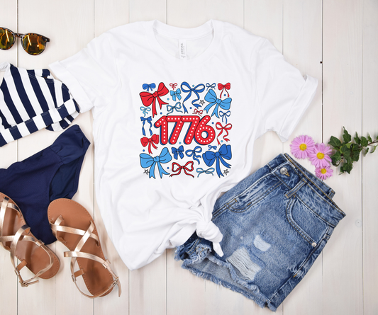 1776 Bow Shirt, Sweatshirt, Tank Top