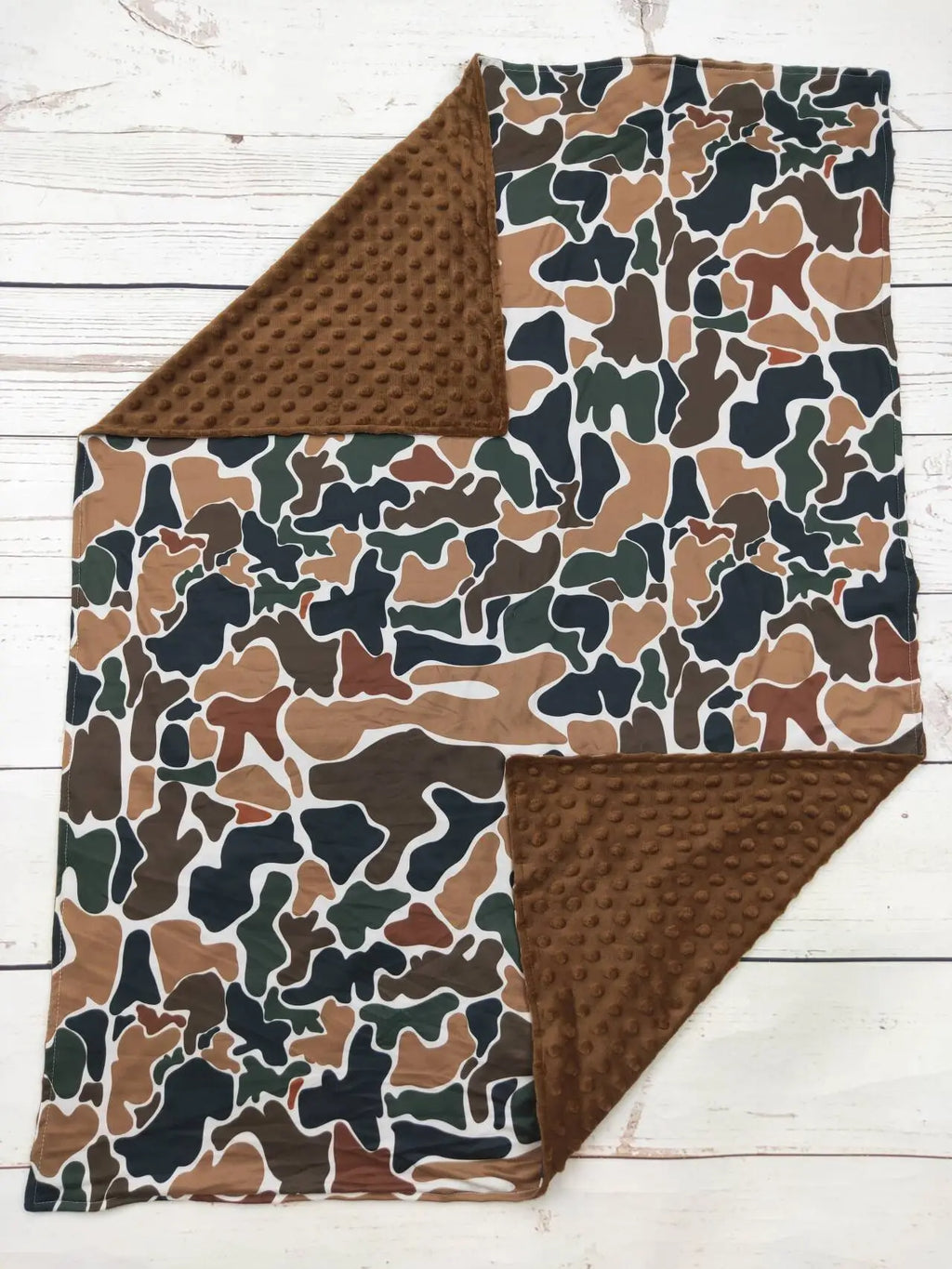 Camouflage Baby Blanket