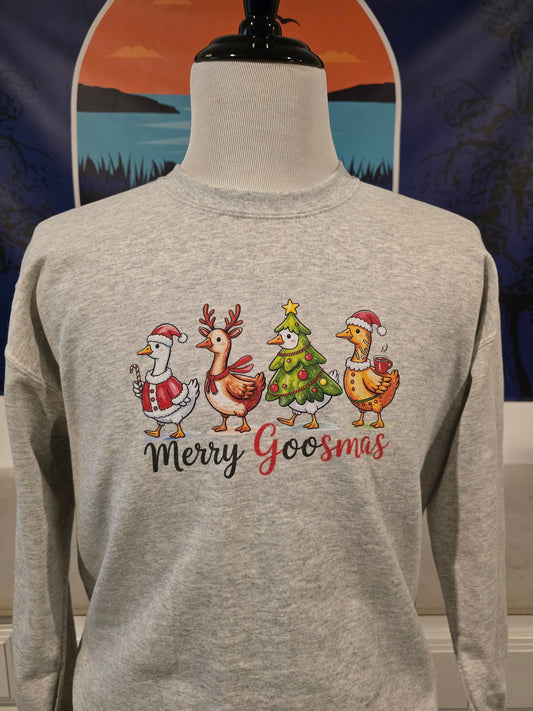 Merry Goosmas Shirt | Christmas Shirt| Sweatshirt | Tank Top | Winter