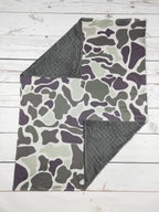 Camouflage Baby Blanket