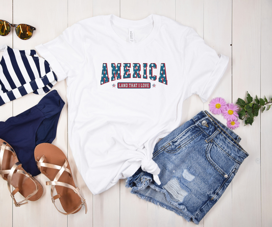 American Land That I Love Shirt, Sweatshirt, Tank Top