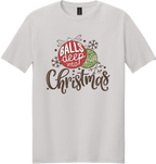Balls Deep Into Christmas Unisex Tee ~ Printed in the USA
