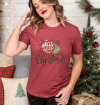 Balls Deep Into Christmas Unisex Tee ~ Printed in the USA