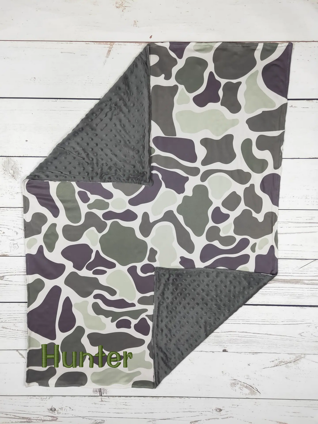 Camouflage Baby Blanket