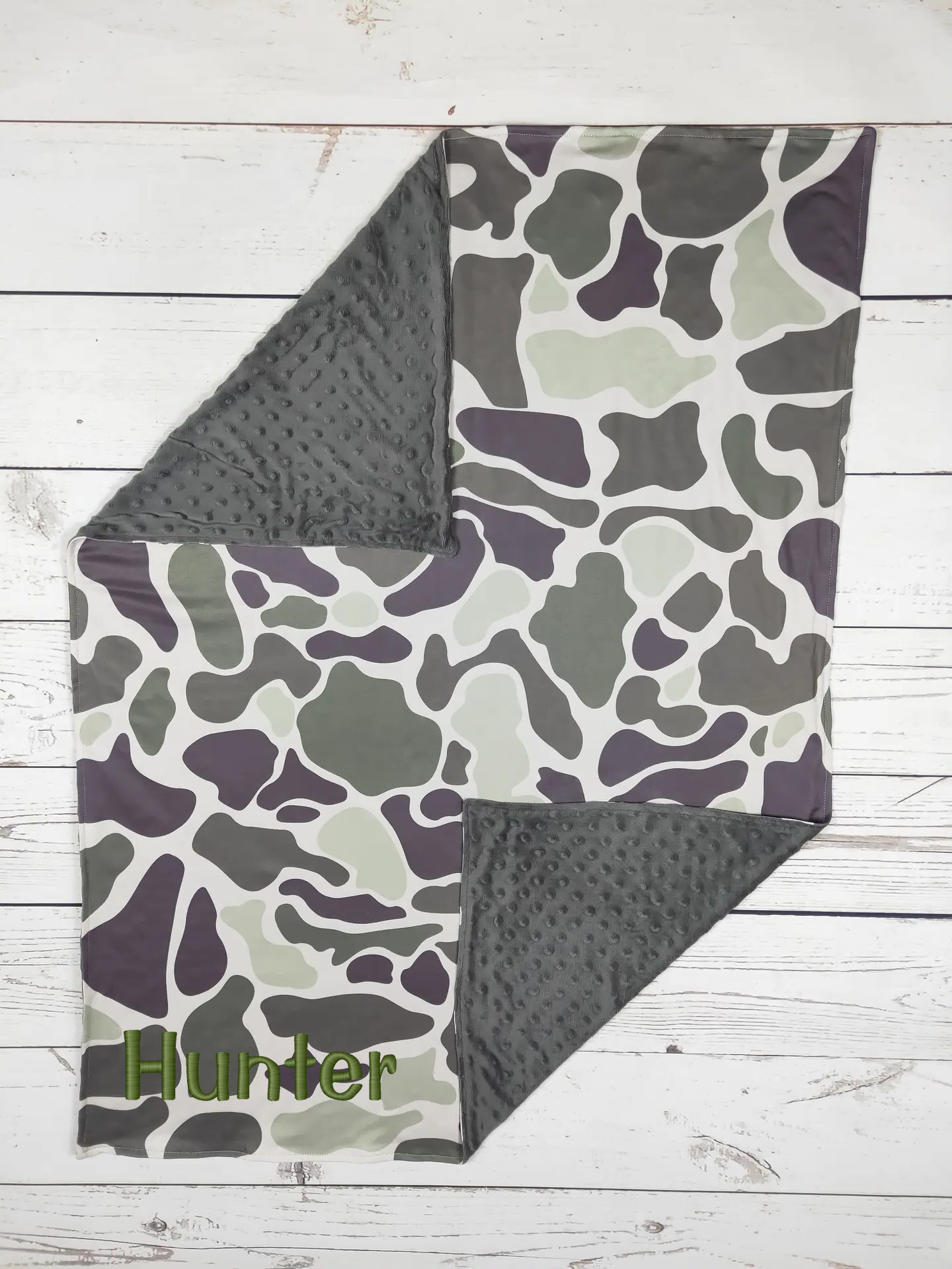 Camouflage Baby Blanket