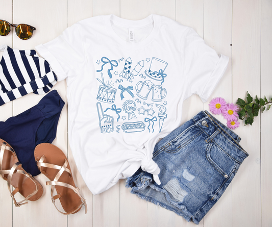 4th of July Shirt, Sweatshirt, Tank Top