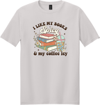 Books Spicy Coffee Icy Unisex Tee ~ Printed in the USA