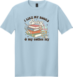 Books Spicy Coffee Icy Unisex Tee ~ Printed in the USA