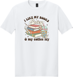 Books Spicy Coffee Icy Unisex Tee ~ Printed in the USA