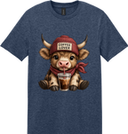 Coffee Lover Highland Cow Unisex Tee ~ Printed in the USA