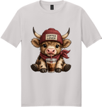 Coffee Lover Highland Cow Unisex Tee ~ Printed in the USA