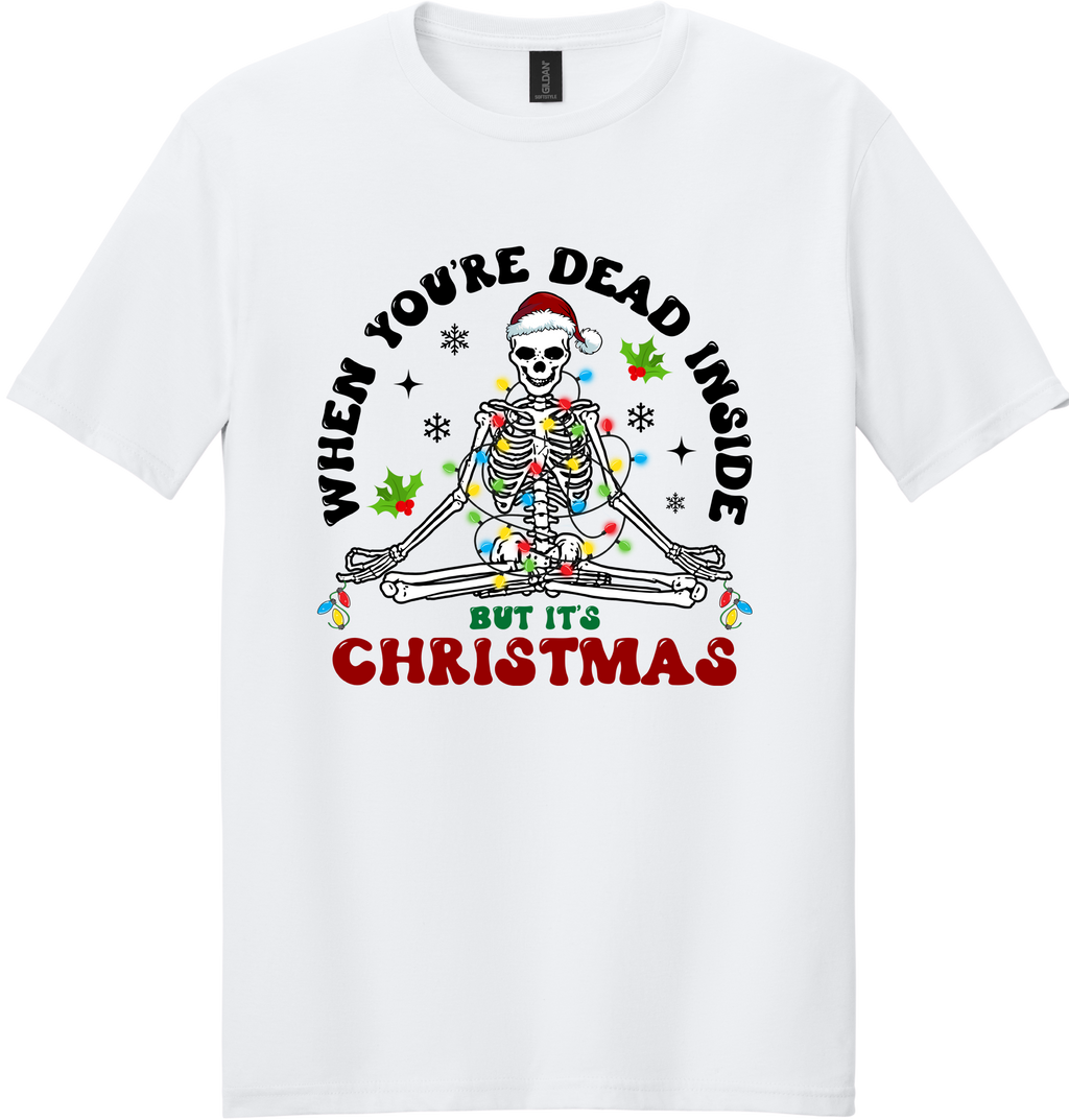 Dead Inside Unisex Tee ~ Printed in the USA