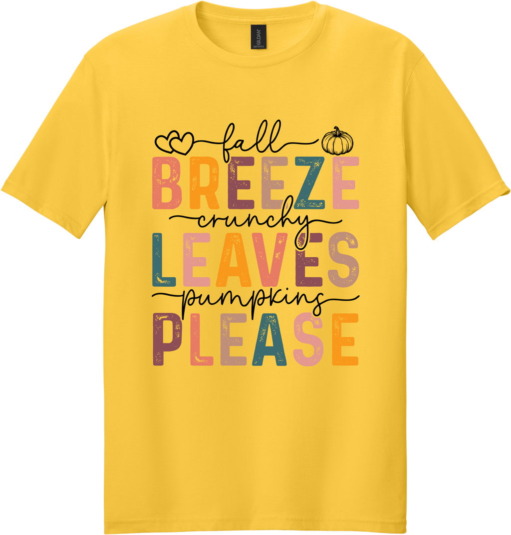 Fall Breeze Unisex Tee ~ Printed in the USA