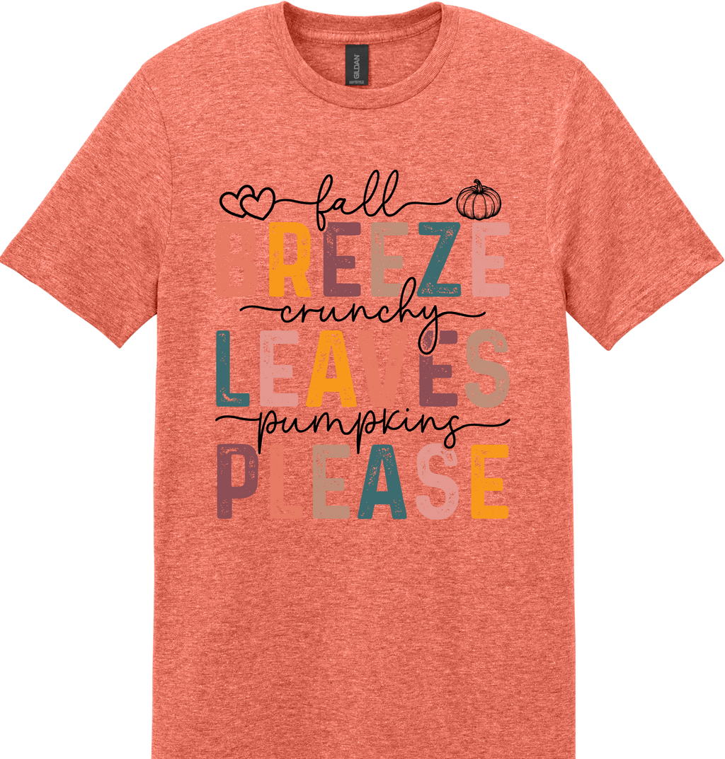 Fall Breeze Unisex Tee ~ Printed in the USA