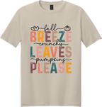 Fall Breeze Unisex Tee ~ Printed in the USA