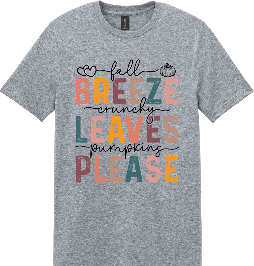 Fall Breeze Unisex Tee ~ Printed in the USA