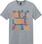 Fall Breeze Unisex Tee ~ Printed in the USA