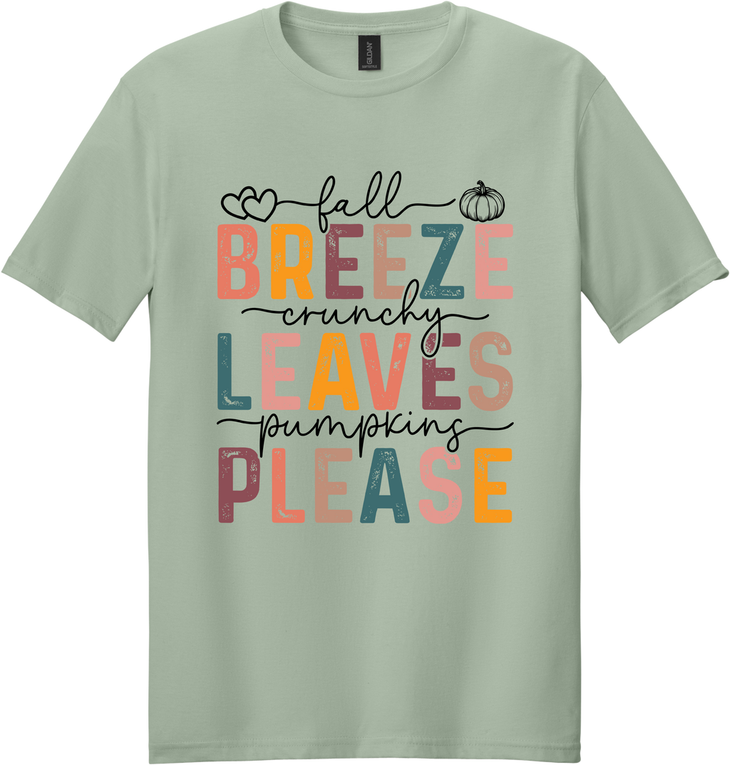 Fall Breeze Unisex Tee ~ Printed in the USA