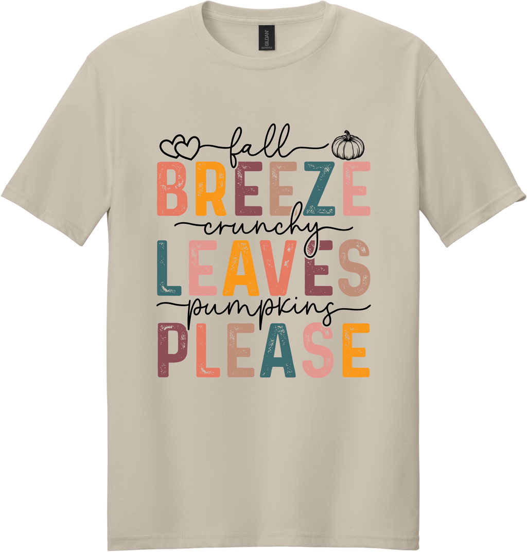 Fall Breeze Unisex Tee ~ Printed in the USA