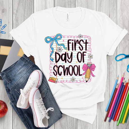 First Day Of School Shirt, Back to School Shirt, Sweatshirt, Tank Top Teacher