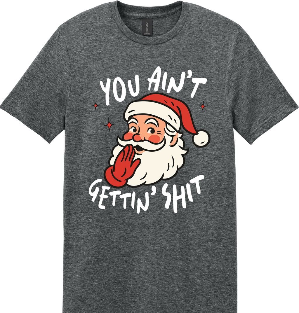 You Ain't Gettin Shit Unisex Tee ~ Printed in the USA