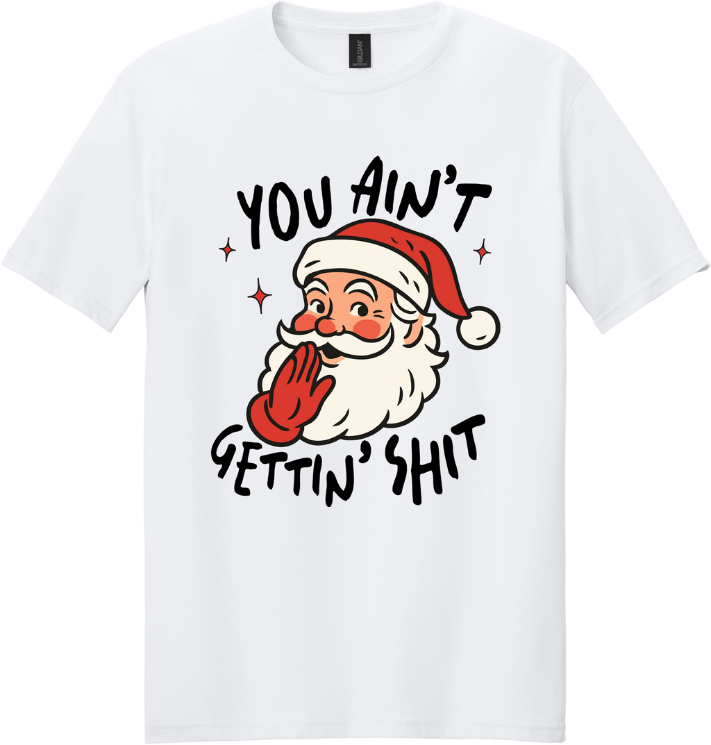 You Ain't Gettin Shit Unisex Tee ~ Printed in the USA