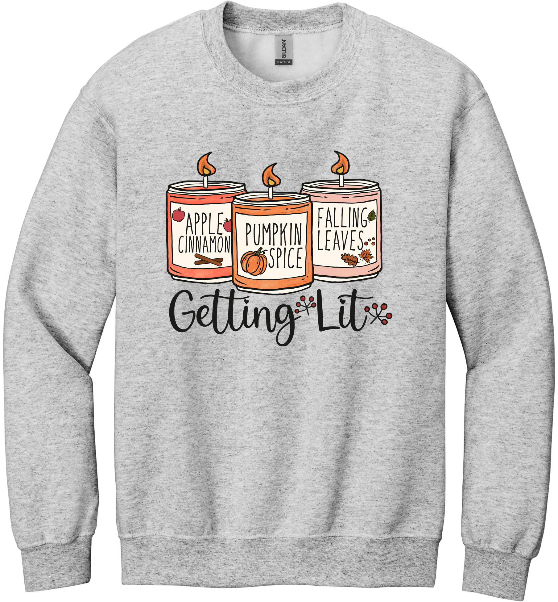 Getting Lit Unisex Crewneck Sweatshirt ~ Printed in the USA