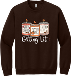 Getting Lit Unisex Crewneck Sweatshirt ~ Printed in the USA