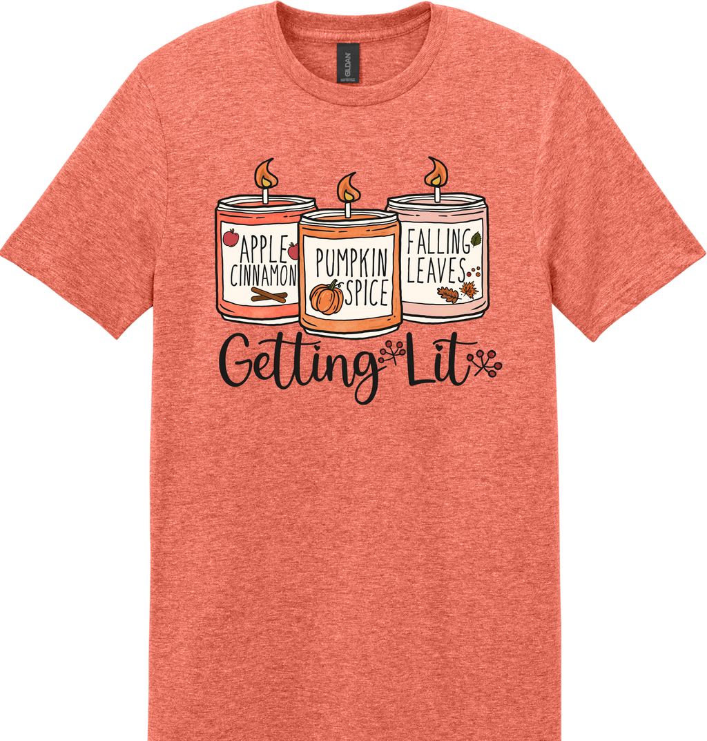 Getting Lit Unisex Tee ~ Printed in the USA