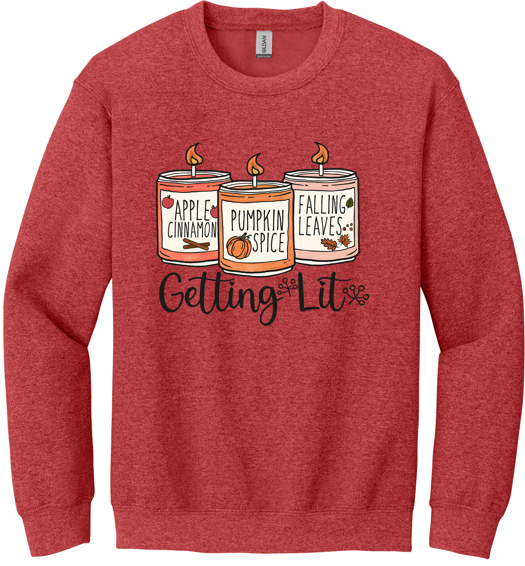 Getting Lit Unisex Crewneck Sweatshirt ~ Printed in the USA