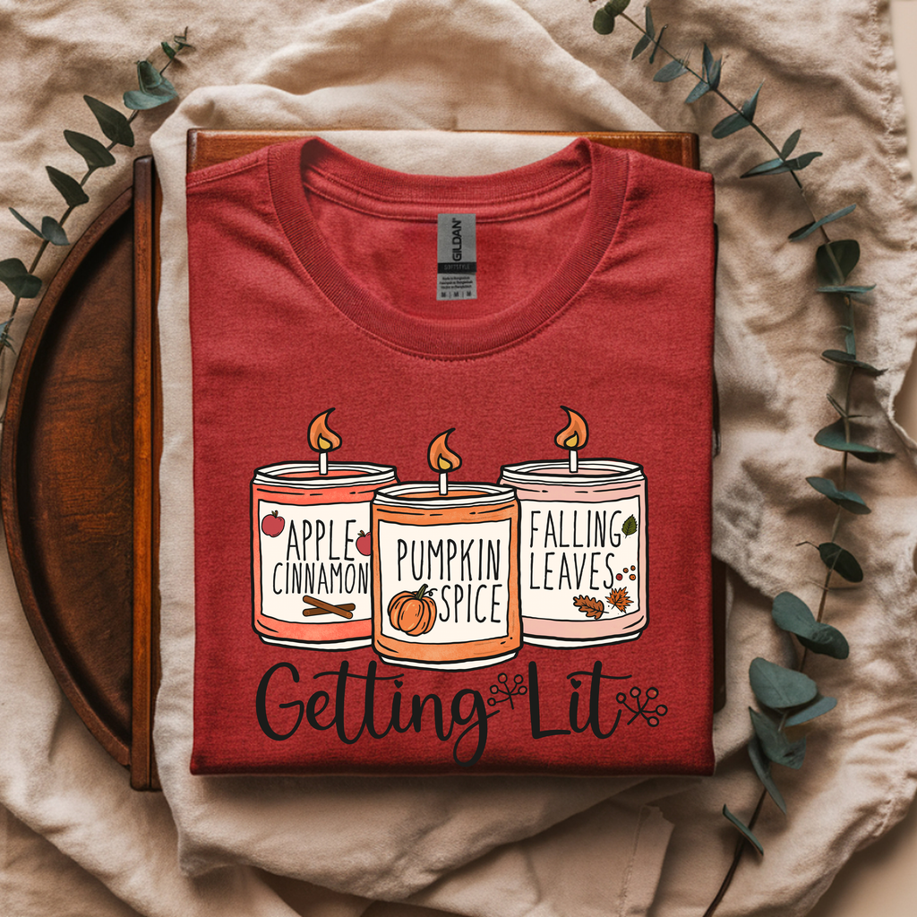 Getting Lit Unisex Tee ~ Printed in the USA