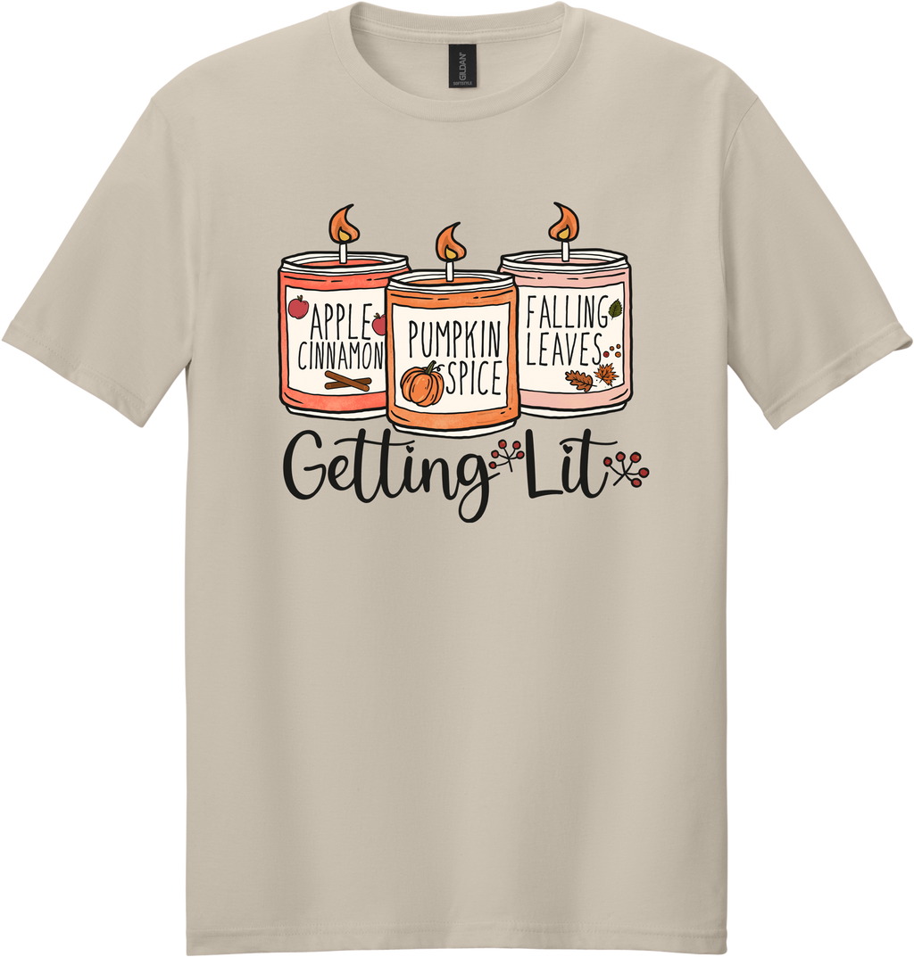 Getting Lit Unisex Tee ~ Printed in the USA
