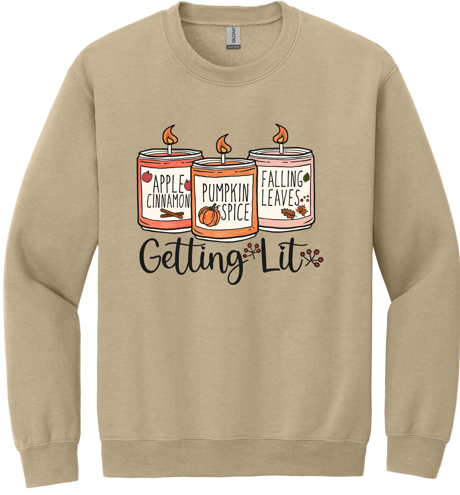 Getting Lit Unisex Crewneck Sweatshirt ~ Printed in the USA