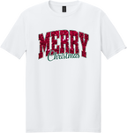 Glitter Merry Christmas Unisex Tee ~ Printed in the USA