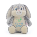 Personalized Easter Stuffed Animal ~ Embroidered Baby Plush ~ 'My First Easter'
