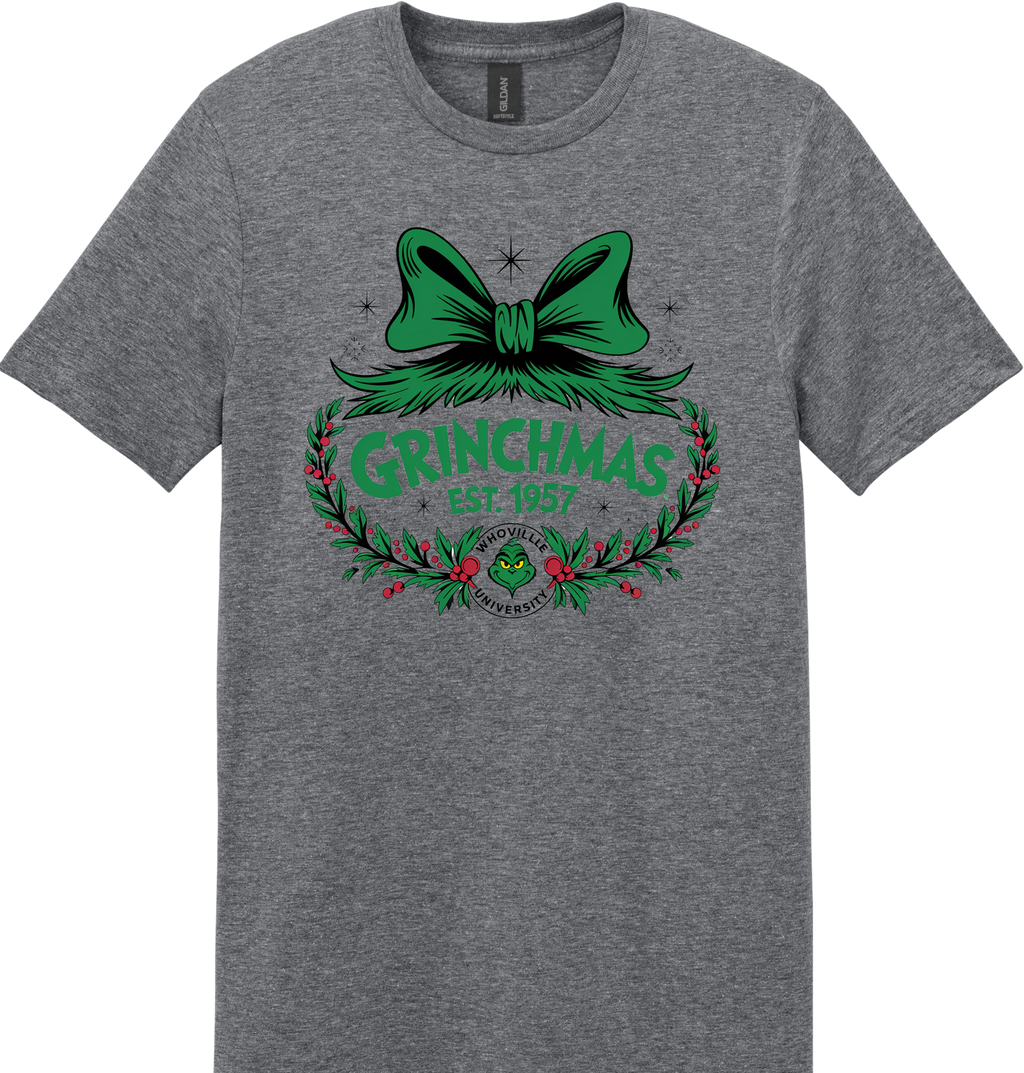 Grinchmas Unisex Tee ~ Printed in the USA