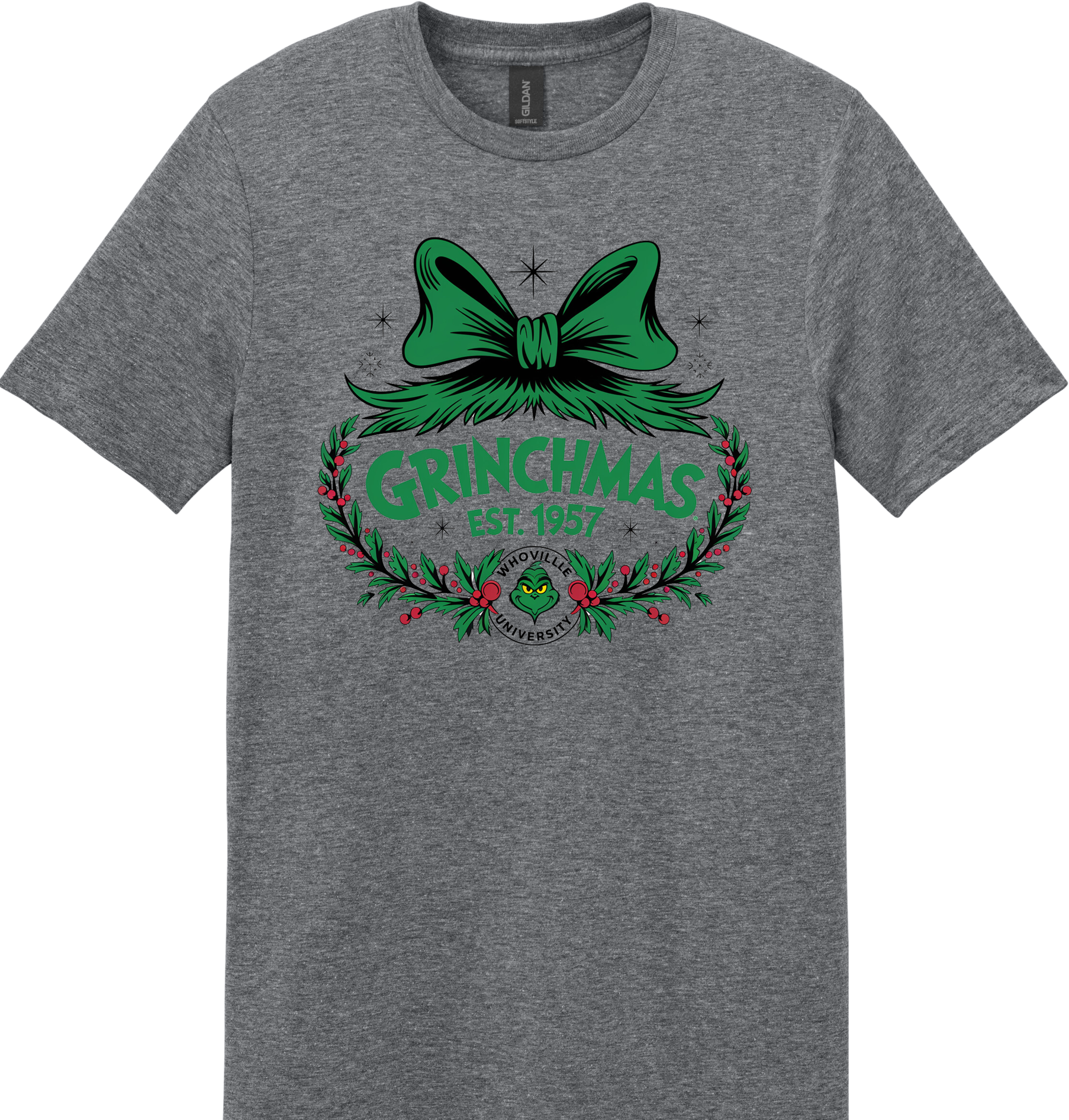 Grinchmas Unisex Tee ~ Printed in the USA