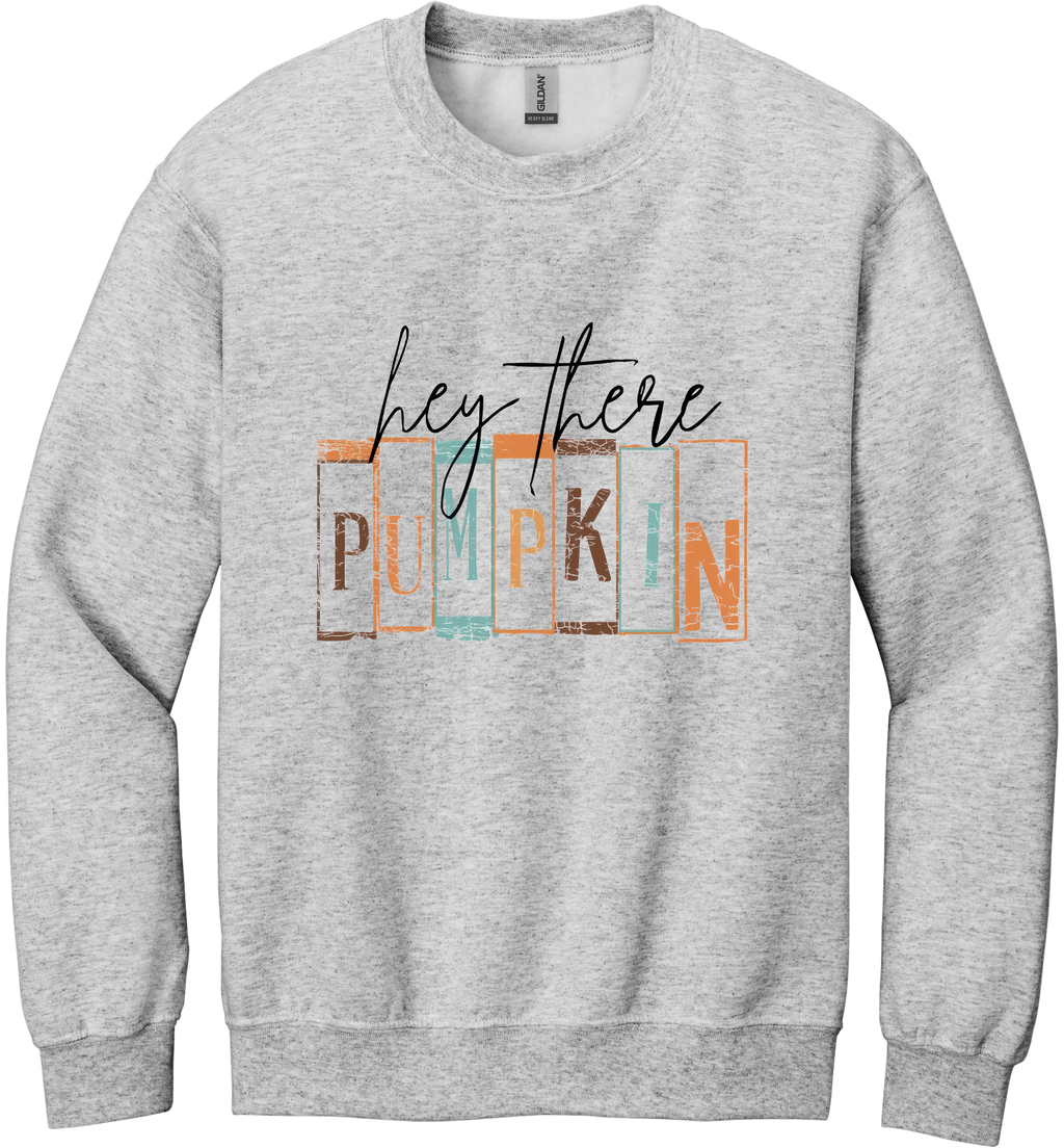 Hey There Pumpkin Unisex Crewneck Sweatshirt ~ Printed in the USA