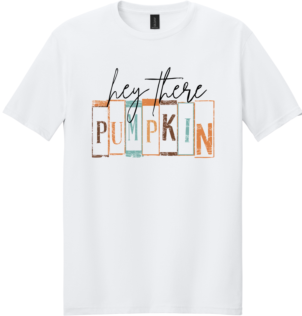 Hey There Pumpkin Unisex Tee ~ Printed in the USA