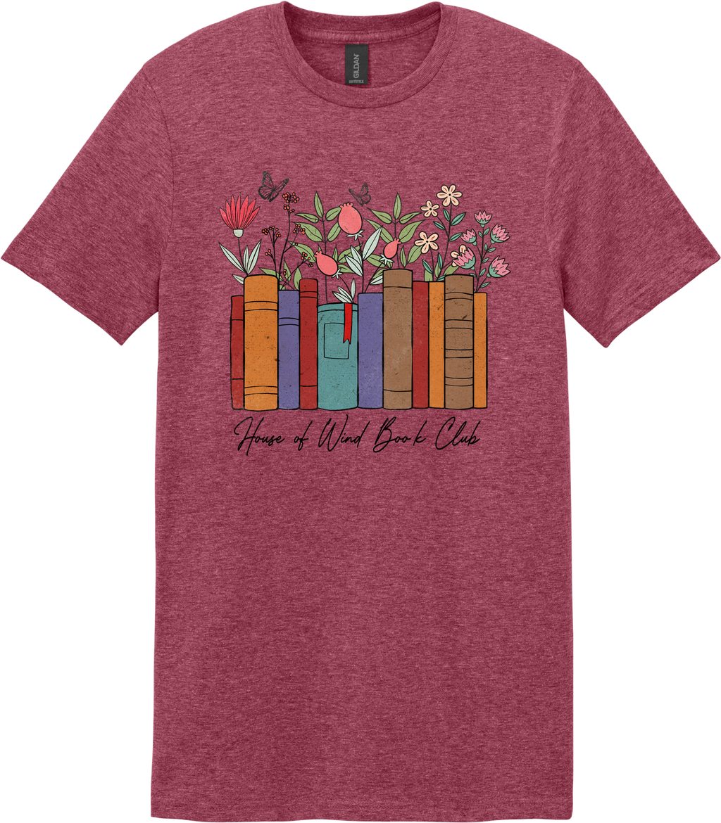 House of Wind Book Club Unisex Tee ~ Printed in the USA