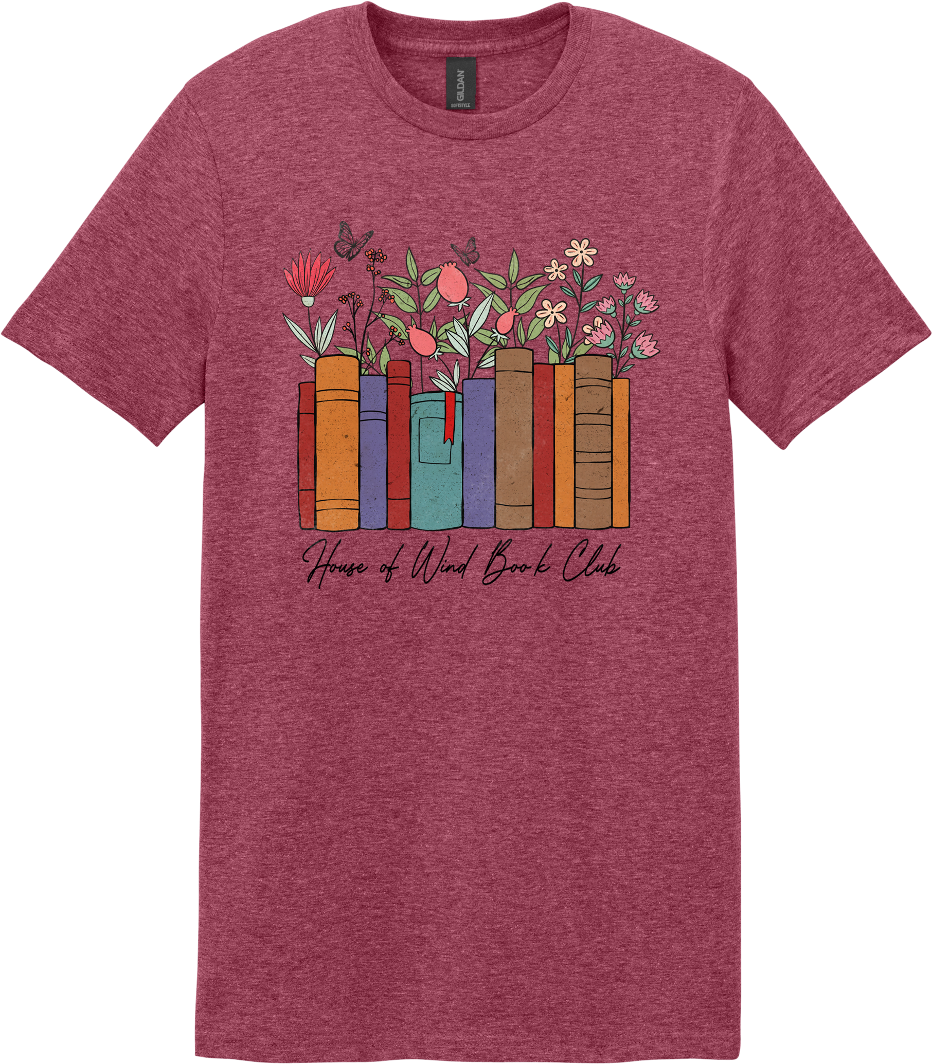 House of Wind Book Club Unisex Tee ~ Printed in the USA