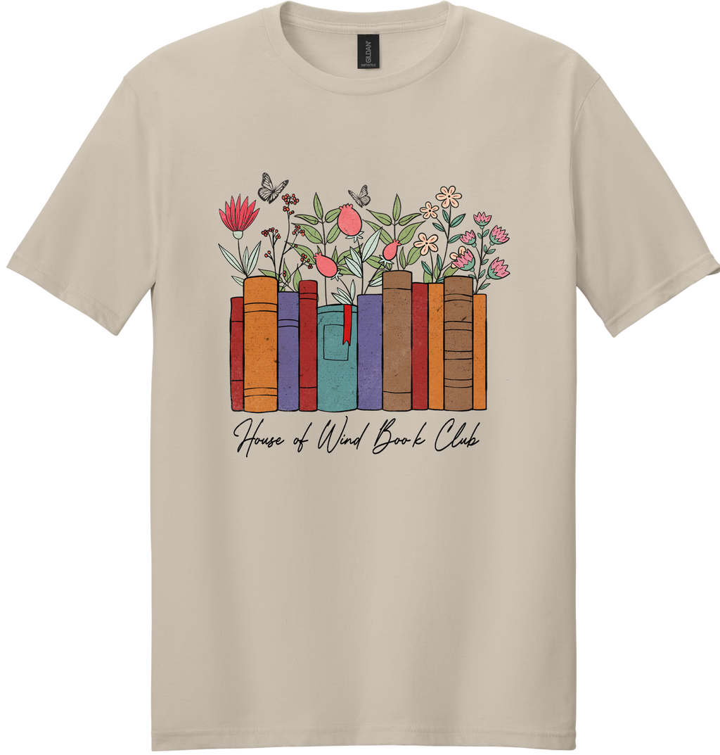 House of Wind Book Club Unisex Tee ~ Printed in the USA
