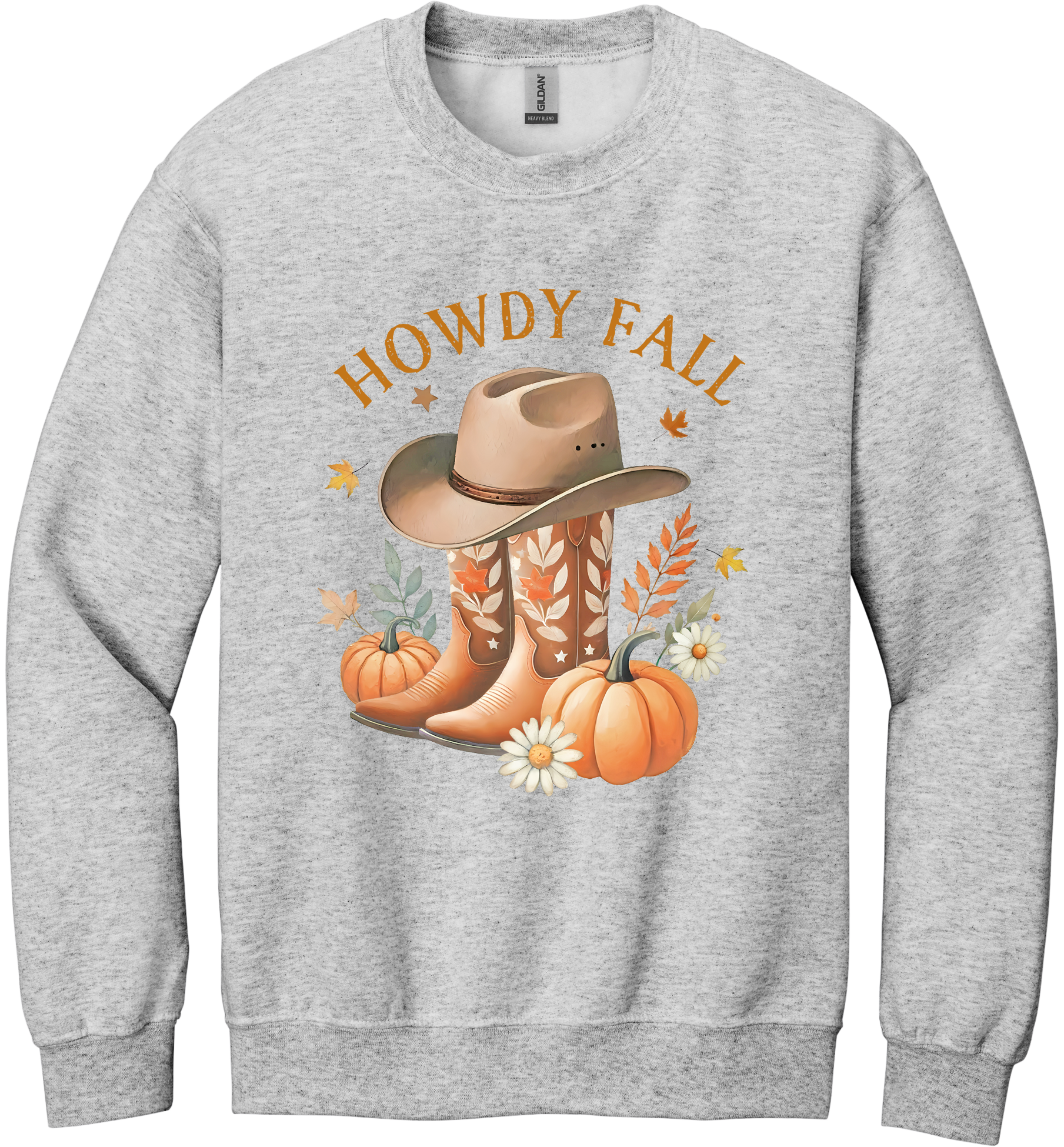Howdy Fall Unisex Crewneck Sweatshirt ~ Printed in the USA