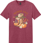 Howdy Fall Boots Unisex Tee ~ Printed in the USA