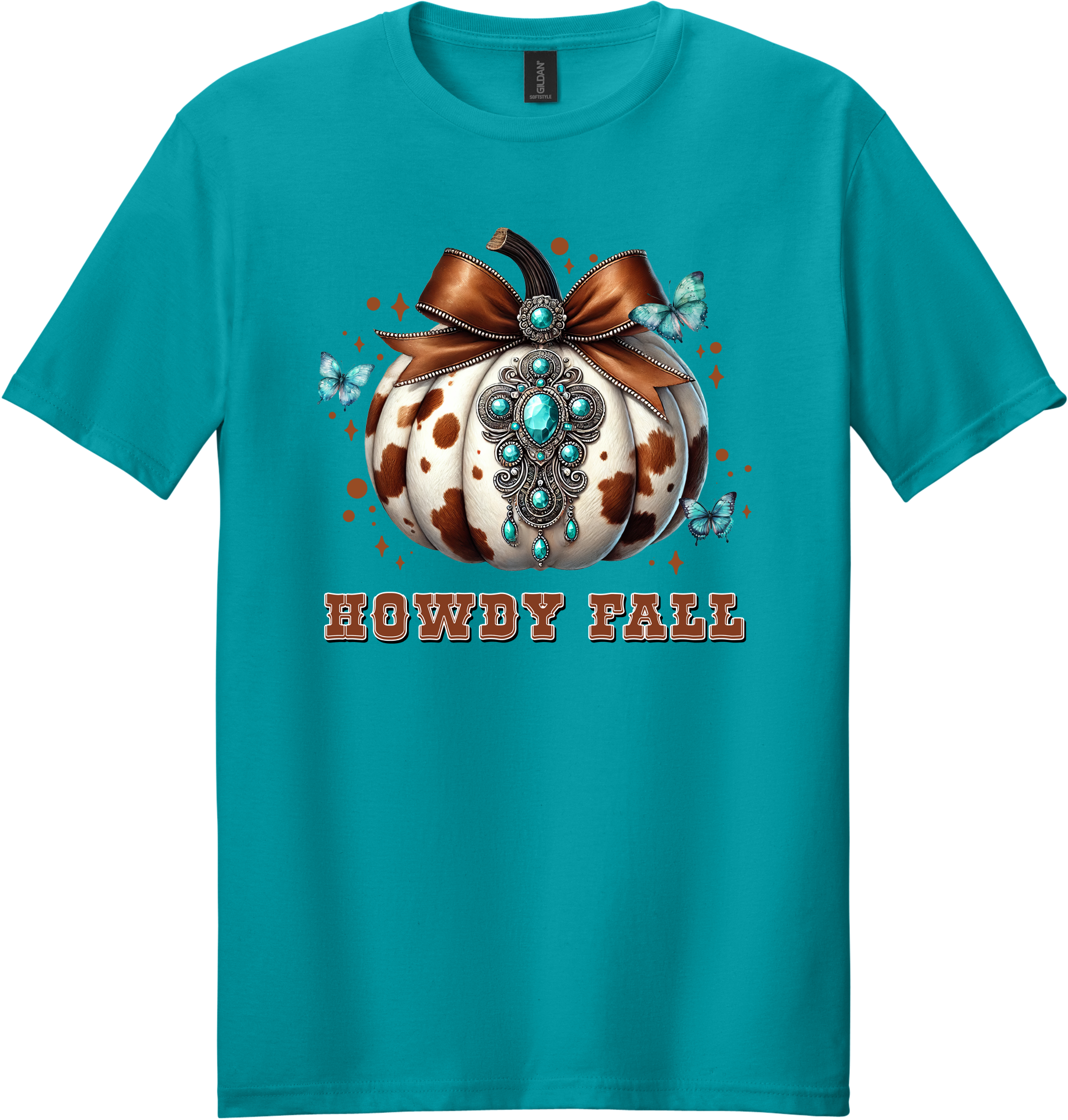 Howdy Fall Pumpkin Unisex Tee ~ Printed in the USA