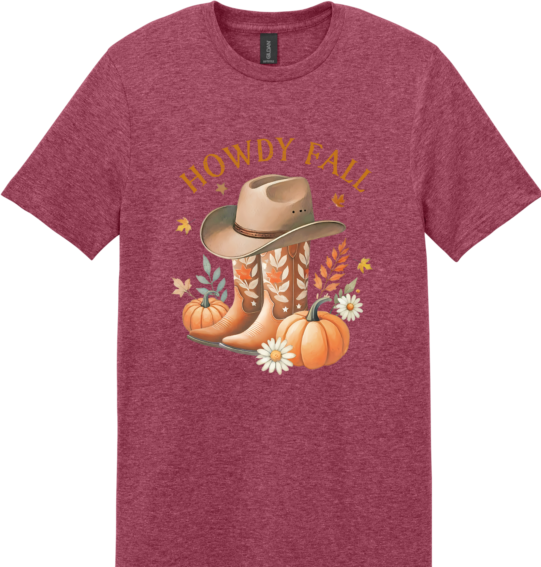 Howdy Fall Boots Unisex Tee ~ Printed in the USA