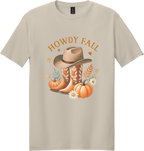 Howdy Fall Boots Unisex Tee ~ Printed in the USA