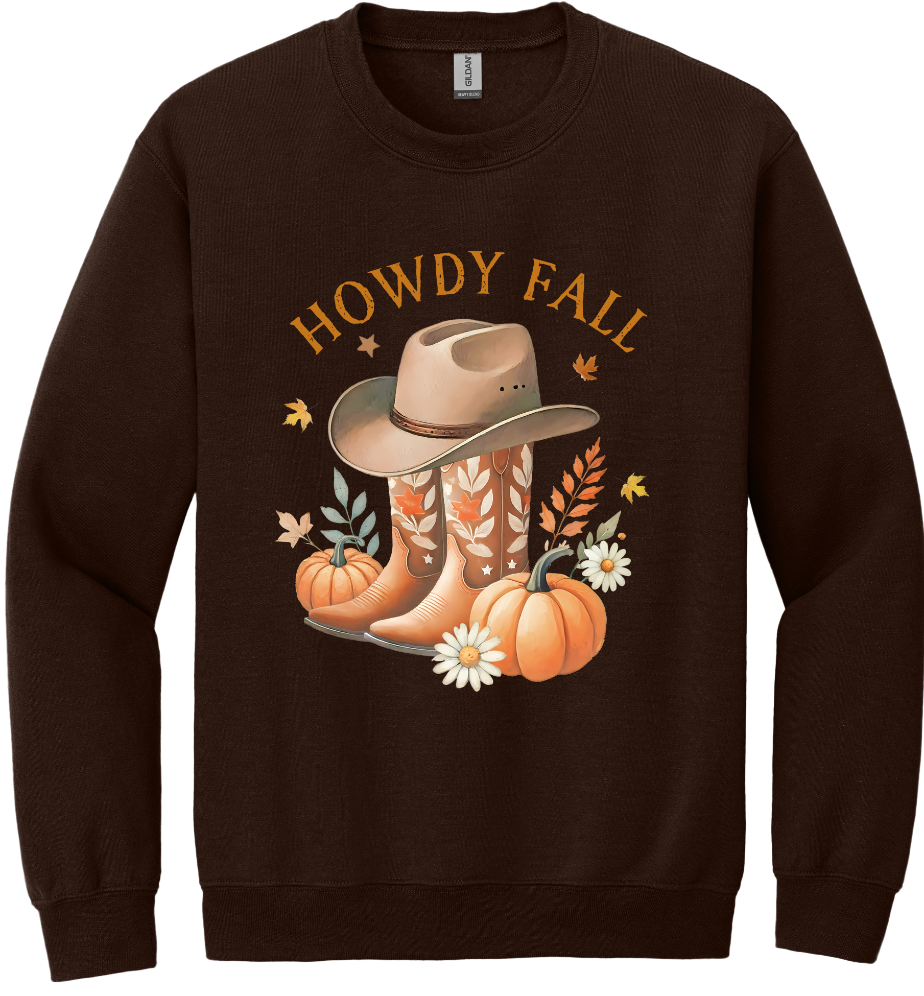 Howdy Fall Unisex Crewneck Sweatshirt ~ Printed in the USA
