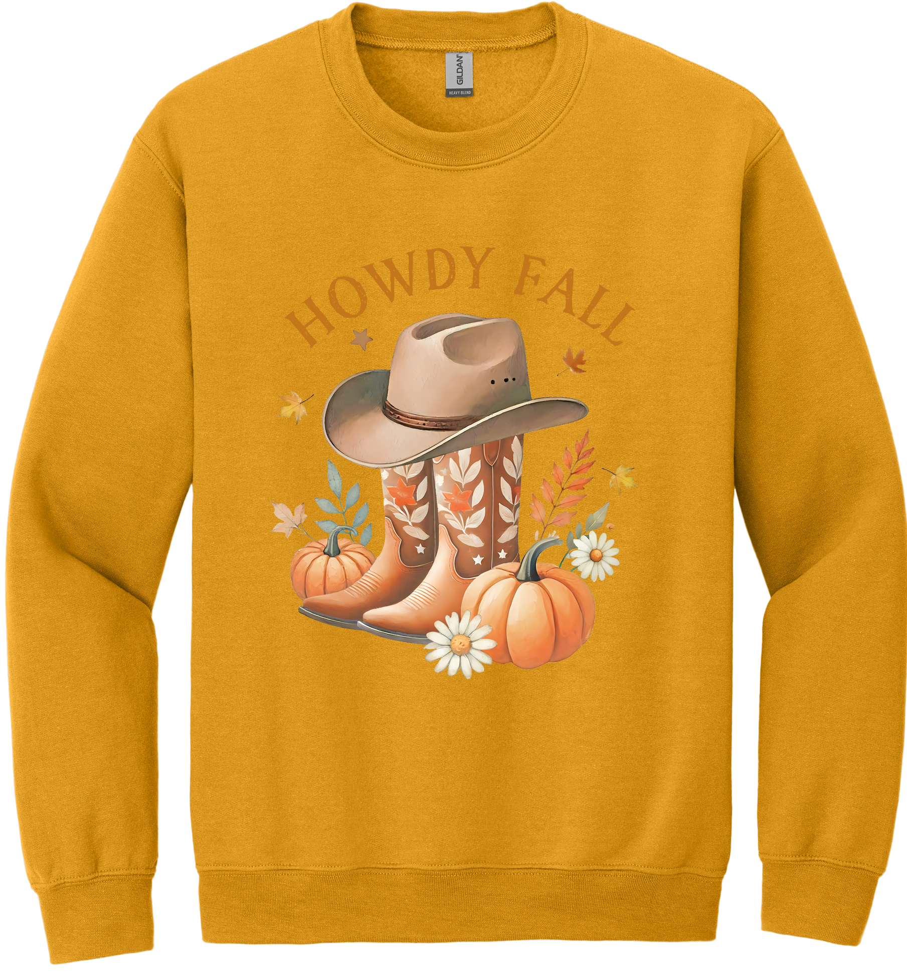 Howdy Fall Unisex Crewneck Sweatshirt ~ Printed in the USA